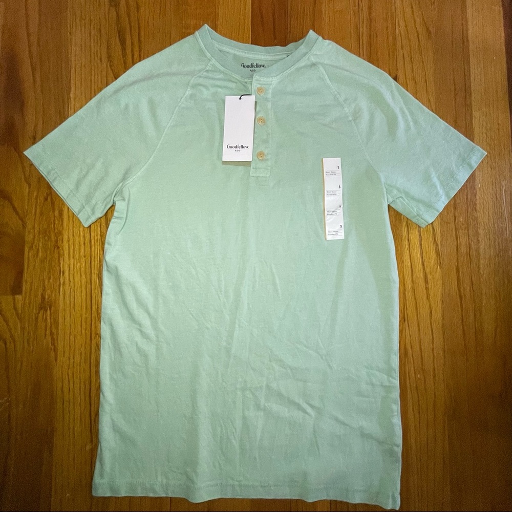 Ocean Green Button Shirt